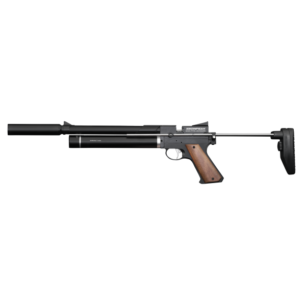 Pistolet PCP Snowpeak PP750L 4,5 mm avec crosse télescopique