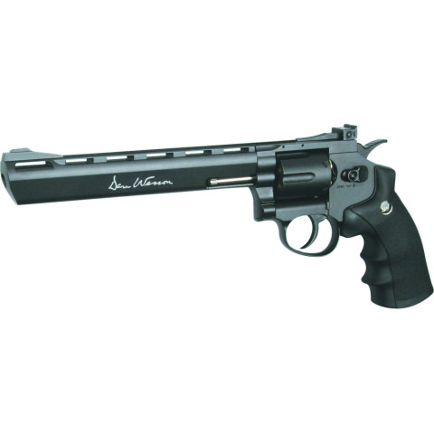 Revolver CO2 ASG Dan Wesson 8 pouces bronze mat 4,5 mm billes acier