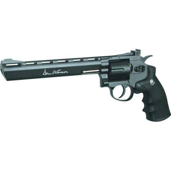 Revolver CO2 ASG Dan Wesson 8 pouces bronze mat 4,5 mm billes acier