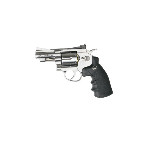 Revolver CO2 ASG Dan Wesson 2,5 pouces silver 4,5 mm plombs
