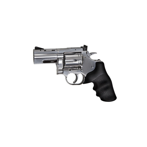 Revolver CO2 ASG Dan Wesson DW715 2,5 pouces silver 4,5 mm billes acier