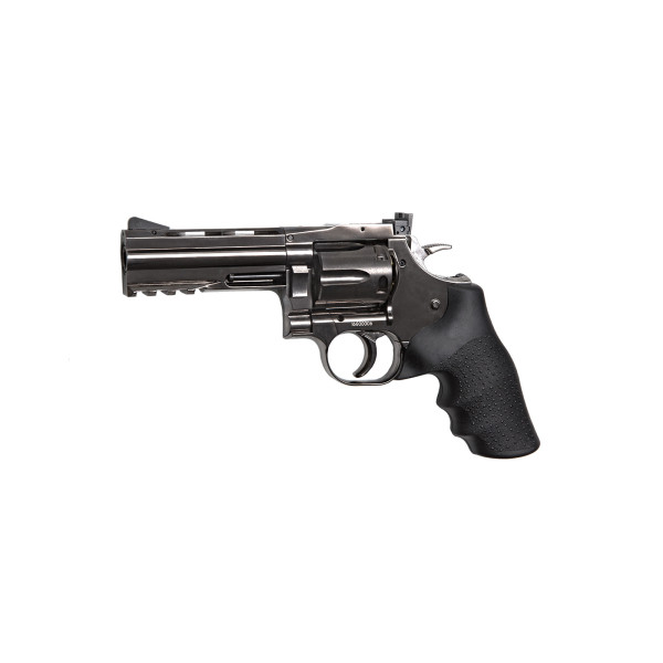 Revolver CO2 ASG Dan Wesson DW715 4 pouces steel grey 4,5 mm billes acier