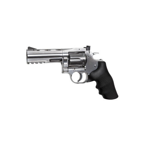 Revolver CO2 ASG Dan Wesson DW715 4 pouces silver 4,5 mm plombs