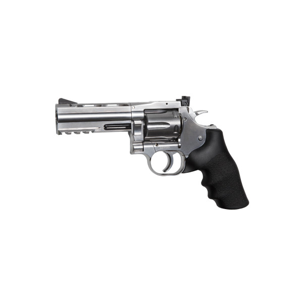 Revolver CO2 ASG Dan Wesson DW715 4 pouces silver 4,5 mm plombs
