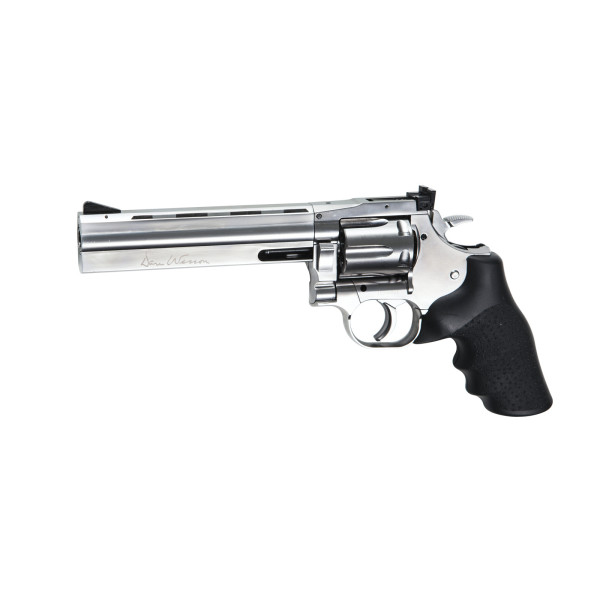 Revolver CO2 ASG Dan Wesson DW715 6 pouces silver 4,5 mm billes acier