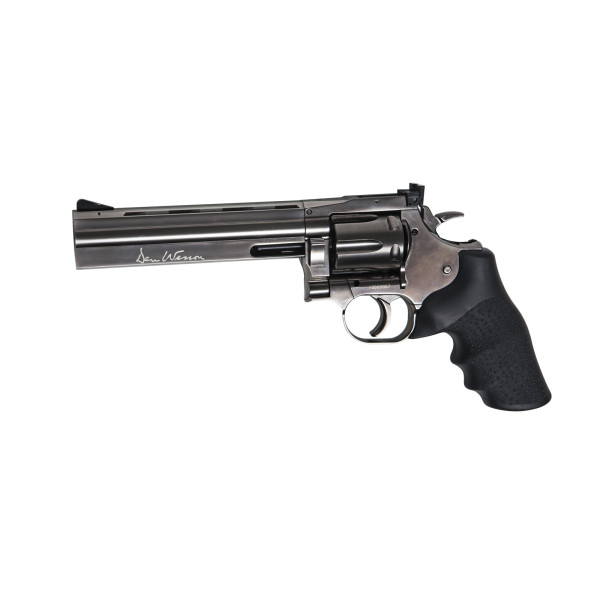Revolver CO2 ASG Dan Wesson DW715 6 pouces steel grey 4,5 mm plombs