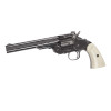 Revolver CO2 ASG Schofield 6 pouces grey full metal 4,5 mm billes acier