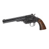 Revolver CO2 ASG Schofield 6 pouces black full metal 4,5 mm plombs