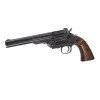 Revolver CO2 ASG Schofield 6 pouces black full metal 4,5 mm plombs, vue 2