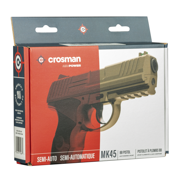 Pistolet CO2 Crosman MK45 4,5 mm - 3,5 J, vue 4
