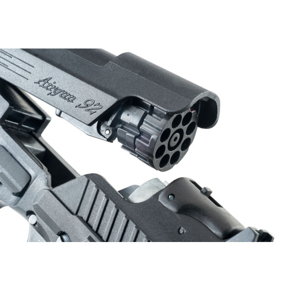 Pistolet CO2 Kimar AG92 4,5 mm plombs - 4 barillets, vue 2