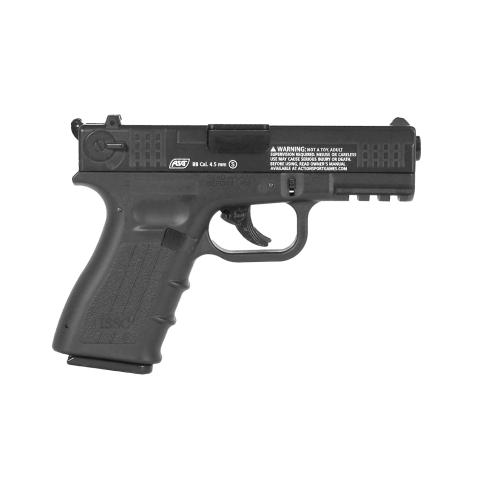 Pistolet CO2 ASG ISSC M22 blowback 4,5 mm billes acier, vue 2