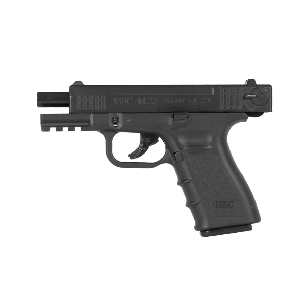 Pistolet CO2 ASG ISSC M22 blowback 4,5 mm billes acier, vue 3