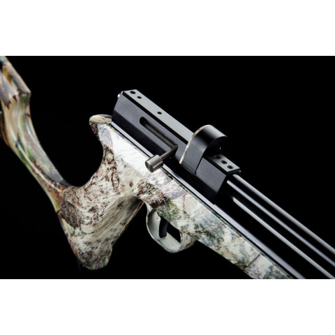 Pistolet CO2 Snowpeak CP2 Camo 4,5 mm - 6 J convertible carabine, vue 2