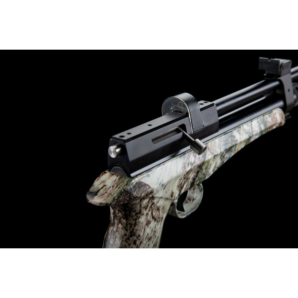 Pistolet CO2 Snowpeak CP2 Camo 4,5 mm - 6 J convertible carabine, vue 3
