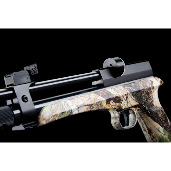 Pistolet CO2 Snowpeak CP2 Camo 4,5 mm - 6 J convertible carabine, vue 6