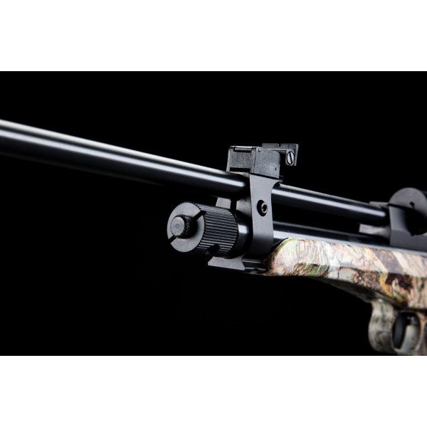 Pistolet CO2 Snowpeak CP2 Camo 4,5 mm - 6 J convertible carabine, vue 7