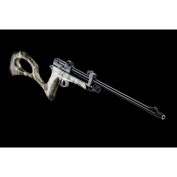 Pistolet CO2 Snowpeak CP2 Camo 4,5 mm - 6 J convertible carabine, vue 13