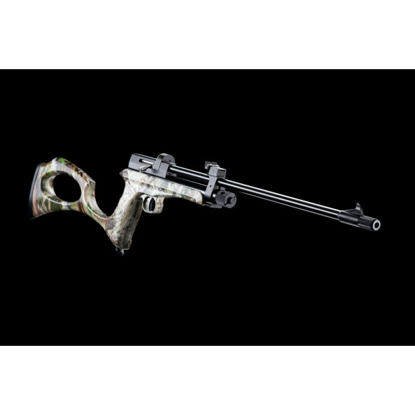 Pistolet CO2 Snowpeak CP2 Camo 4,5 mm - 6 J convertible carabine, vue 15