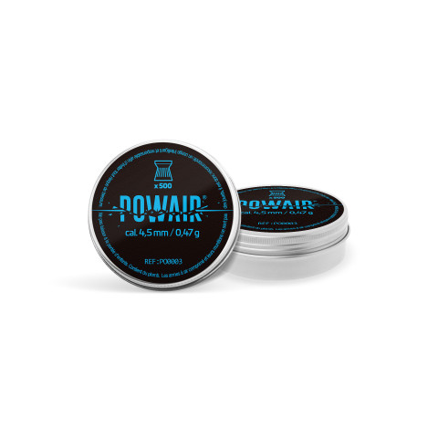 500 plombs plats Powair 4,5 mm, vue 2