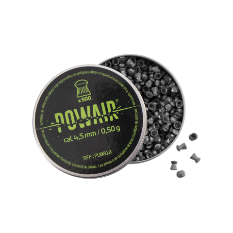 500 plombs ronds Powair Domed 4,5 mm