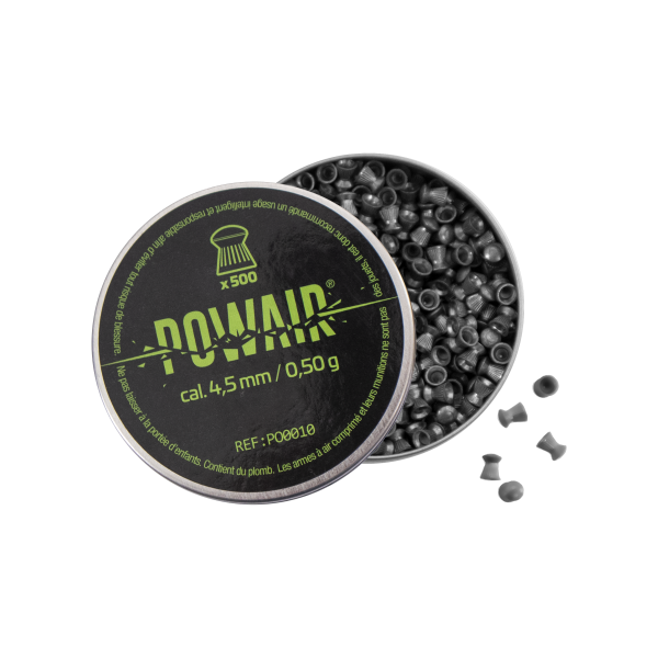 500 plombs ronds Powair Domed 4,5 mm