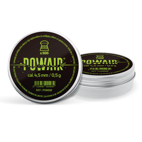 500 plombs ronds Powair Domed 4,5 mm, vue 2