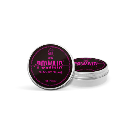 500 plombs pointus Powair 4,5 mm