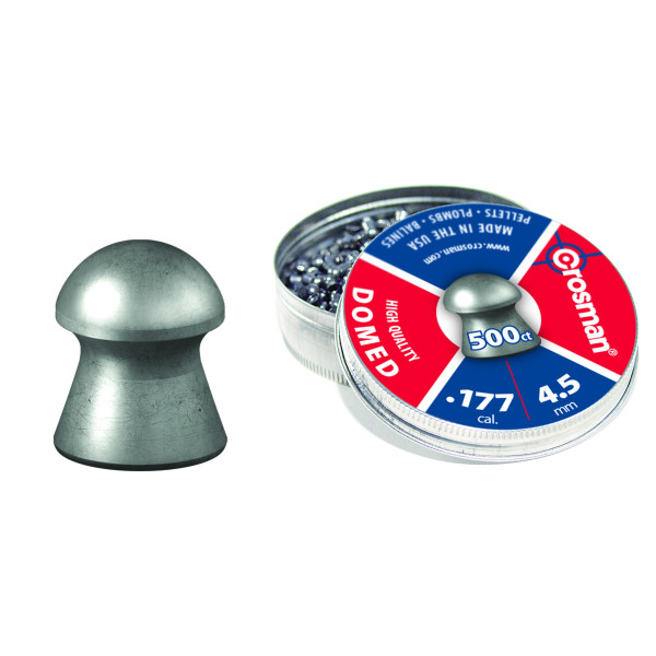 500 plombs Crosman Domed 4,5 mm tête ronde