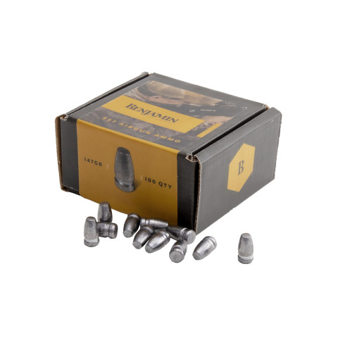 100 plombs Crosman Benjamin .357 - 147 grains, vue 2