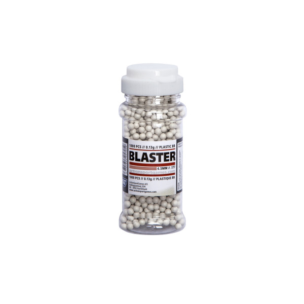 1000 billes plastique ASG 4,5 mm - 0,13 g