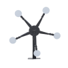 Cible métal Tactical Ops étoile pour airgun