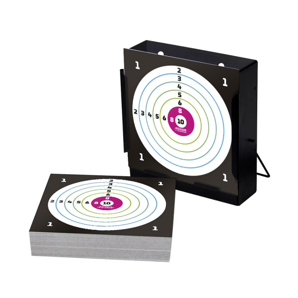 Porte-cible Powair avec 100 cibles carton