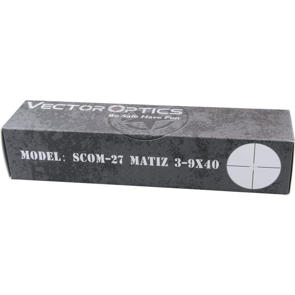Vector Optics Matiz 3-9x40 lunette réticule Duplex 40 mm