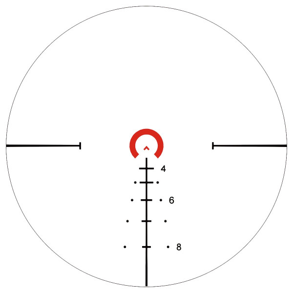 Vector Optics Continental X6 1-6x28 FFP réticule BNW 34 mm