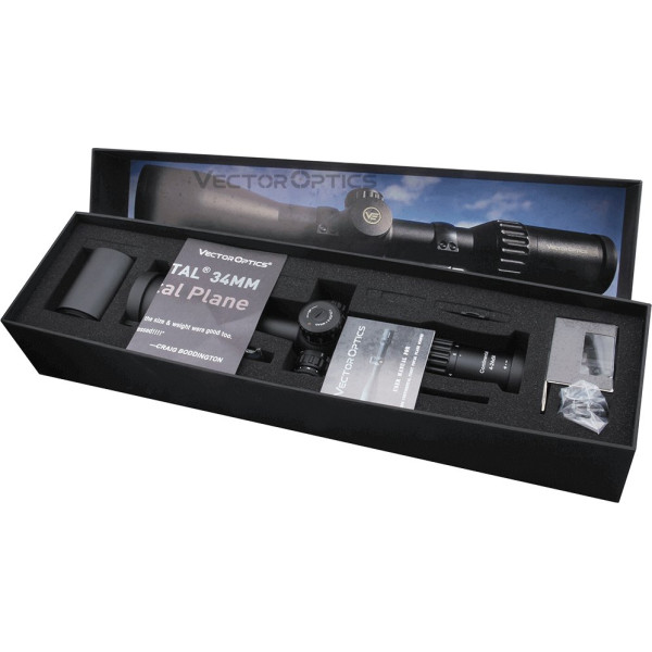 Continental X6 4-24x56 FFP tube 34 mm objectif 56 mm