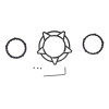 Roue de commande Vector Optics Continental pour tourelle de lunette