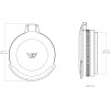 PROTECTION FLIP UP 50MM Vector Optics pour lunette de tir