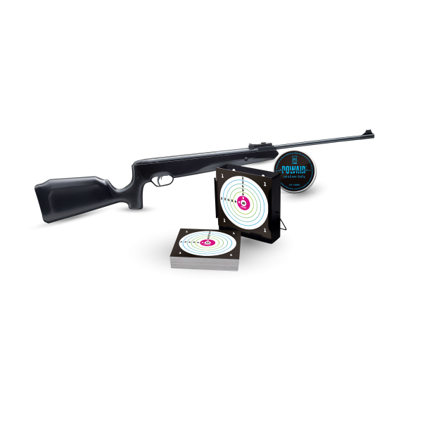 Pack carabine Snowpeak SR1200S 4,5 mm - 19,9 J + plombs et cibles