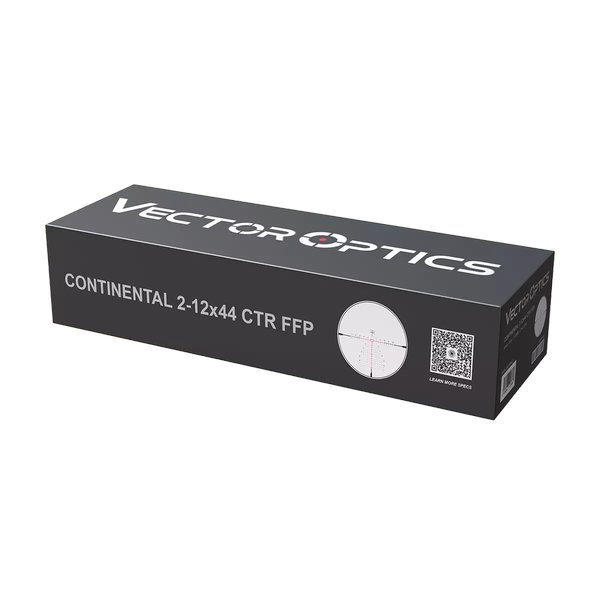 LUNETTE CONTINENTAL X6 2-12X44 CTR zoom 2-12x pour une visée précise