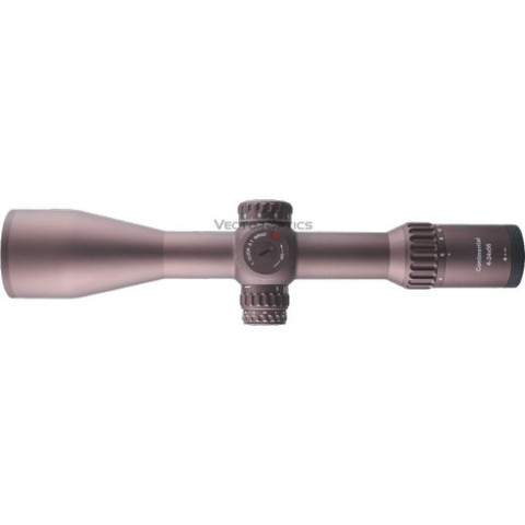 LUNETTE CONTINENTAL X6 4-24X56 FFP FDE avec grossissement 4-24x