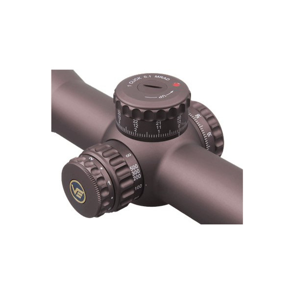 LUNETTE CONTINENTAL X6 4-24X56 FFP FDE avec grossissement 4-24x