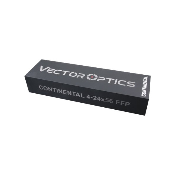 LUNETTE CONTINENTAL X6 4-24X56 FFP FDE avec grossissement 4-24x