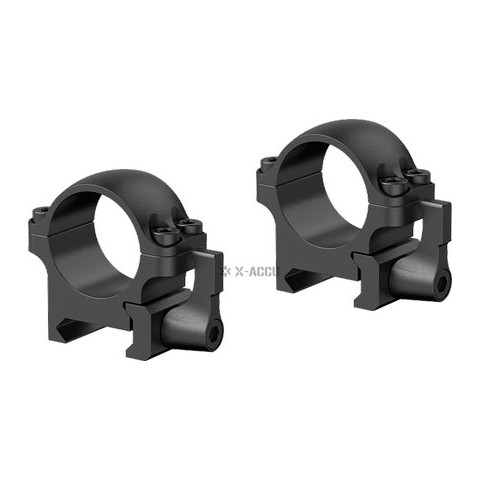 Collier Vector Optics acier QR Weaver 25,4 mm profil bas