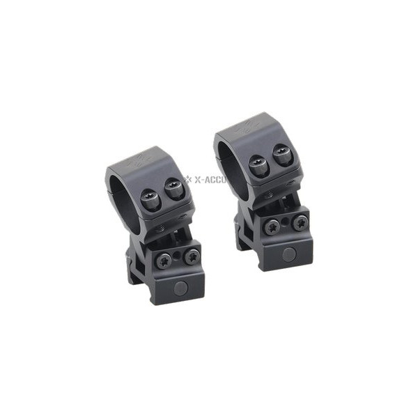 Colliers Vector Optics réglables 30/36 mm hauteur 25,4 mm