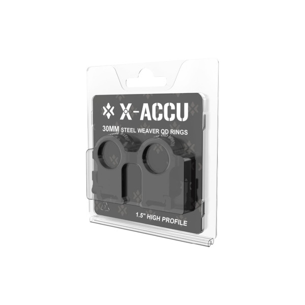 Colliers Vector Optics 30 mm acier QR haut 38,1 mm