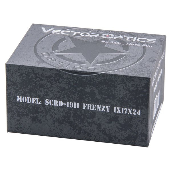 Vector Optics Frenzy FM point rouge 3 MOA fenêtre 17x24
