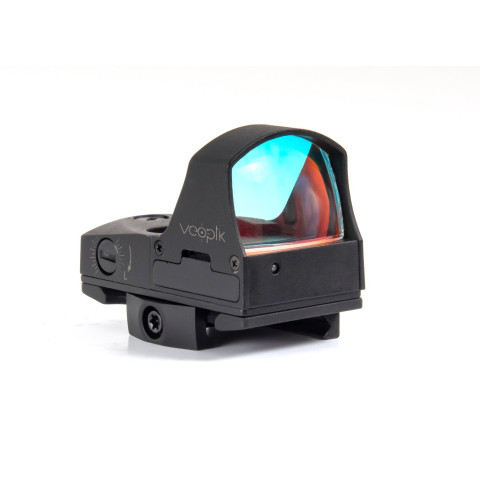 Point rouge RS4 Veoptik, platine de montage 19x22 mm