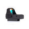 Point rouge RS4 Veoptik, platine de montage 19x22 mm